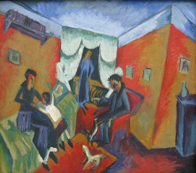 Interieur von Ernst Ludwig Kirchner
